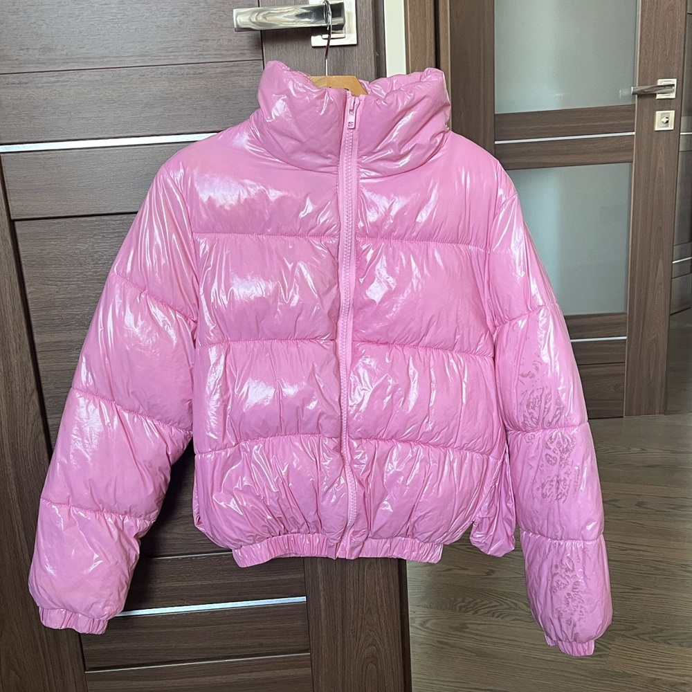 Pink Puffer Jacket